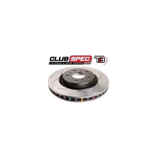 4000 Series T3 Rear Slotted Rotor - 258mm Rotor (DBA4904S)