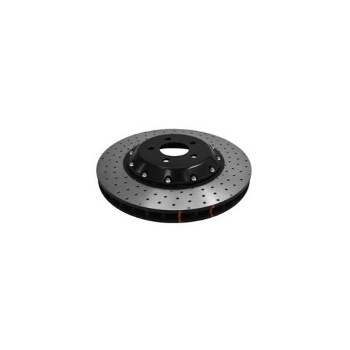 DBA 5000 Series 2-Piece X-DRILLED Front Brake Rotors 380mm