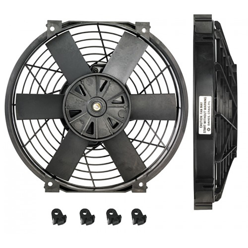 10" Electric Fan Only - Includes Fan Assembly & Mounting Feet, Requires Wiring Loom, Relay, Mounting Hardware and Instructions
