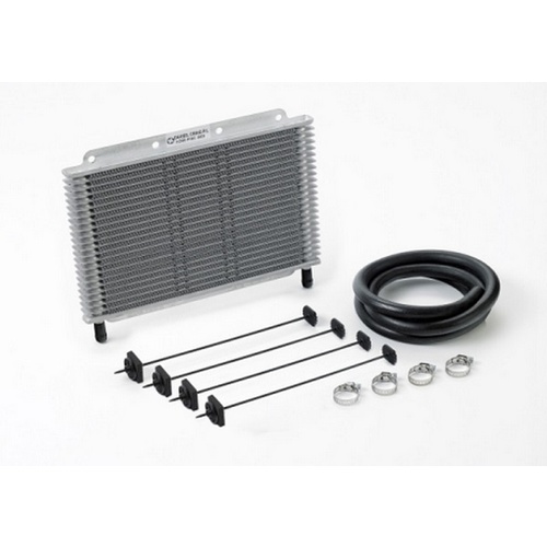 Hydra-Cool Transmission Cooler with 3/8" Push-on Fittings - 280mm (H) x 216mm (L) x 19mm (Thick)