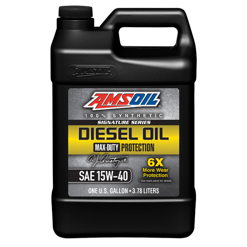 AMSOIL Signature Series Max-Duty Synthetic Diesel Oil 15W-40