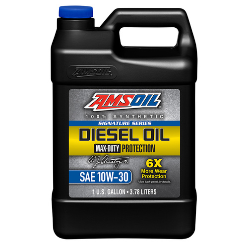 AMSOIL Signature Series Max-Duty Synthetic Diesel Oil 10W-30 **NEW OCT 2019 **