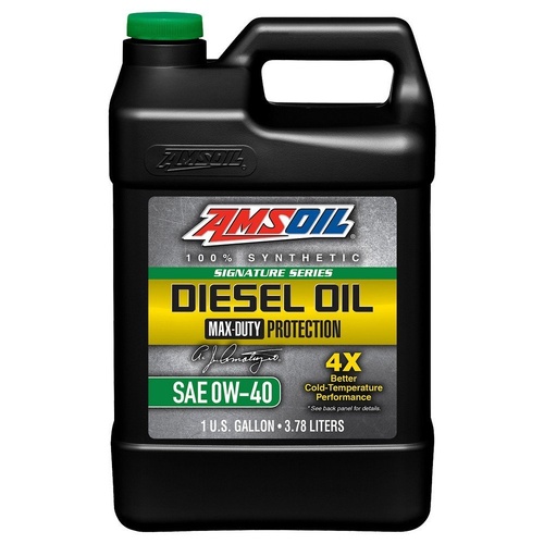 Amsoil Signature Series Max Duty 0W-40 Diesel Engine Oil DZF