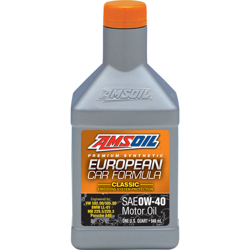 AMSOIL European Car Formula 0W-40 Classic ESP Synthetic Motor Oil