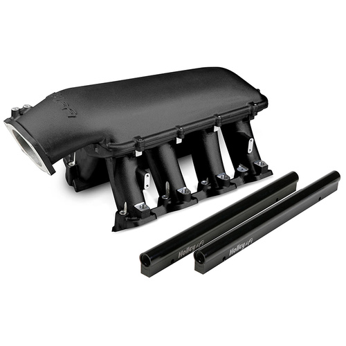 LS1/LS2/LS6 Hi-Ram Intake Manifold - Black Suit Single GM LS 102mm Throttle Body