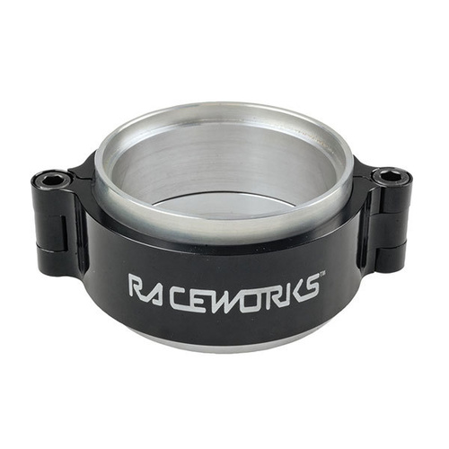 Aluminium Pipe Clamp 2.5" Black