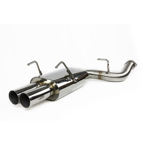 ISR Performance MB SE Type -E Dual Tip Exhaust Nissan 240sx 89-94 S13