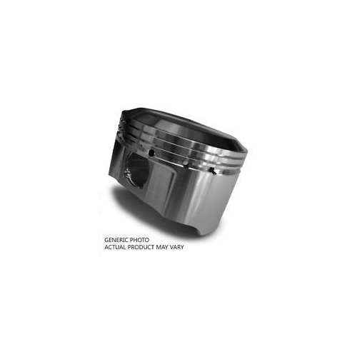 Forged Piston Set 86.5mm Bore, 73.7mm Stroke, 121.5mm Rod Length, 15.3cc Dome Volume (J209849)