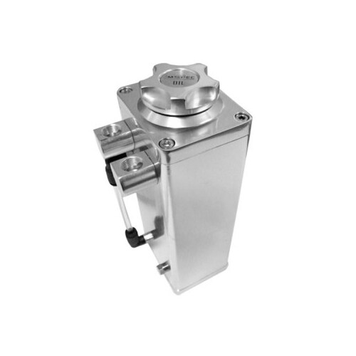 Square Aluminium Catch Can Engine Oil - 0.8L (200 x 70 x 80mm)