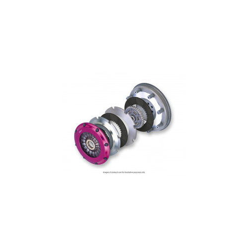 Exedy Hyper Twin Plate 5SPD MULTI (Ceramic Friction Material/ Sprung Clutch Disc) (MM062AMS) MASSIVE SALE