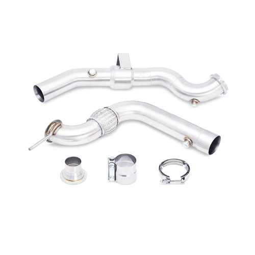 Mishimoto Ford Mustang EcoBoost Downpipe, 2015+, w/ CAT 