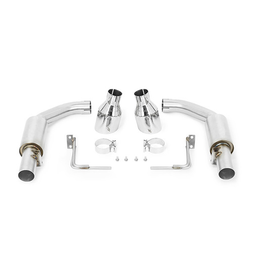 Mishimoto Ford Mustang GT Pro Axleback Polished Exhaust, 2015-2017 