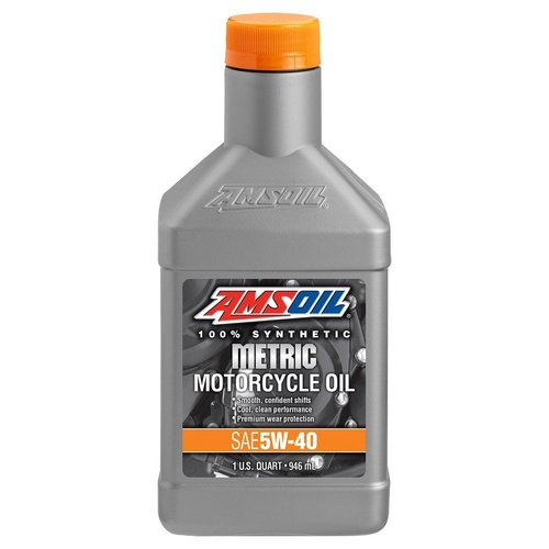 Amsoil Metric 4-Stroke 5W-40 Motorcycle Oil MMF