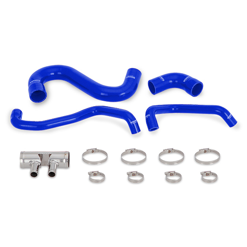 Mishimoto Ford Mustang GT Silicone Lower Radiator Hose, 2015+ , Blue