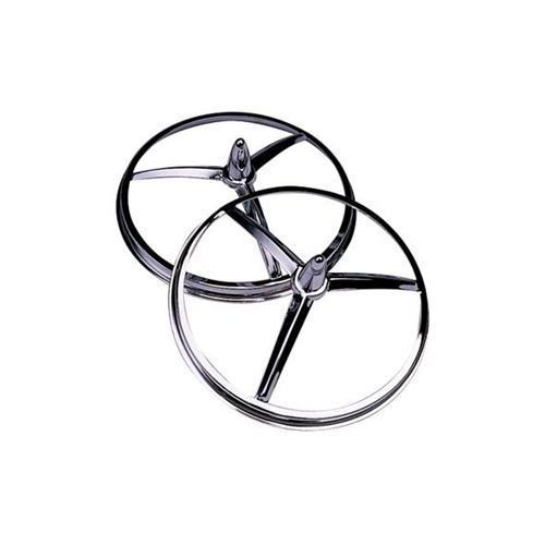 Mooneyes Chrome Missile Headlight Covers MNAA137L