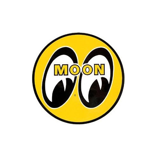 Mooneyes Yellow Eyeball Sticker MNDM009