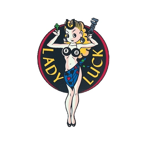 Mooneyes Lady Luck Sticker MNLL1-6