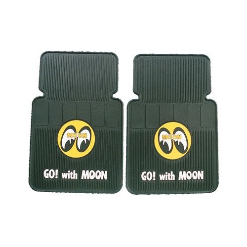 Mooneyes Rubber Floor Mats MNMP025BK