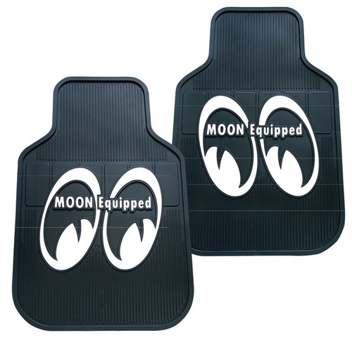 Mooneyes Rubber Floor Mats MNMP080BK