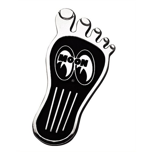 Mooneyes 7" Bare Foot Gas Pedal MNR3034L