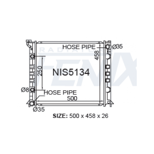 Radiator (NIS5134-PA26A)
