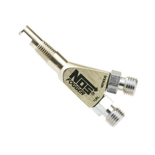 Soft Plume 90° Fogger Nitrous Nozzle - Stainless Steel