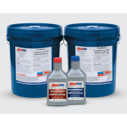 AMSOIL Synthetic Compressor Oil - ISO 68, SAE 30