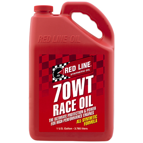 70WT Nitro Drag Race Engine Oil - 1 Gallon Bottle (3.785 Litres) (RED10705)