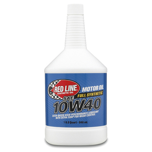 10W40 Motor Oil - 1 Quart Bottle ( .946 Milliliters) (RED11404)