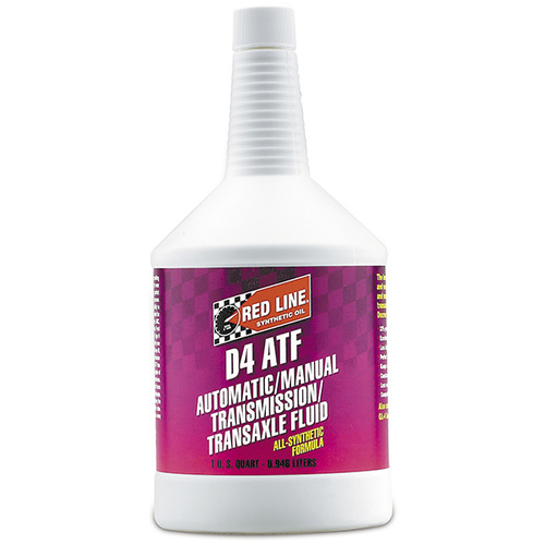D4 Automatic Transmission Fluid - 1 Quart Bottle (946ml) (RED30504)