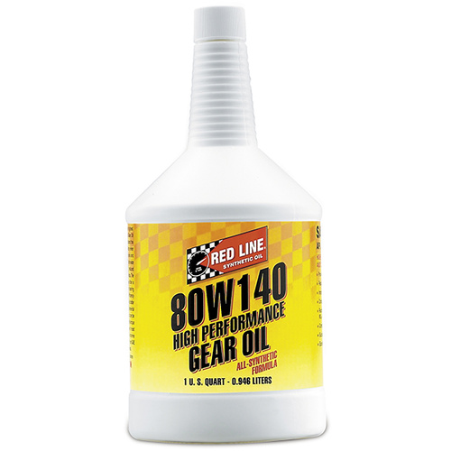 80W/140 GL-5 Gear Oil - 1 Quart Bottle (946ml) (RED58104)