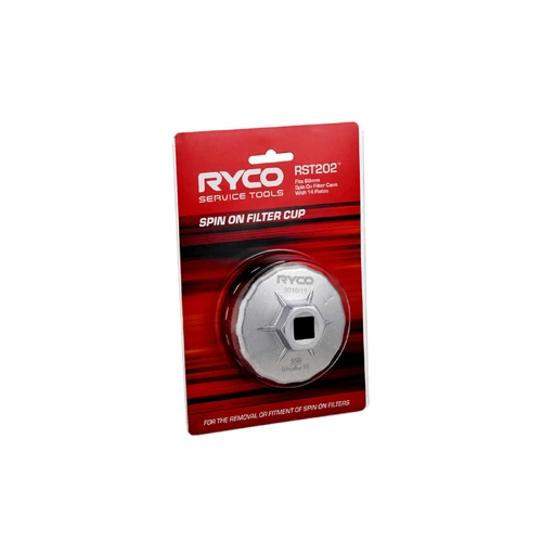 Ryco 67mm 14-Flute Spin-On Filter Removal Cup RST202