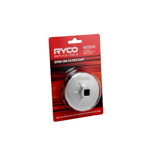 Ryco 79mm 15-Flute Spin-On Filter Removal Cup RST204
