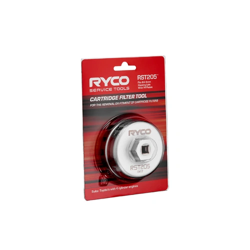 Ryco 64.5mm 14-Flute Cartridge Oil Filter Removal Cup RST205