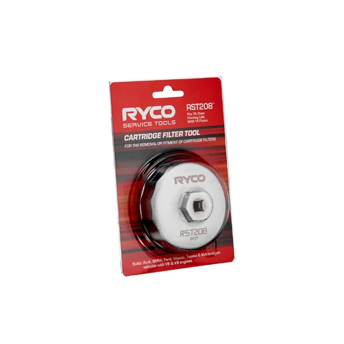 Ryco 74.2mm 14-Flute Cartridge Oil Filter Removal Cup RST208