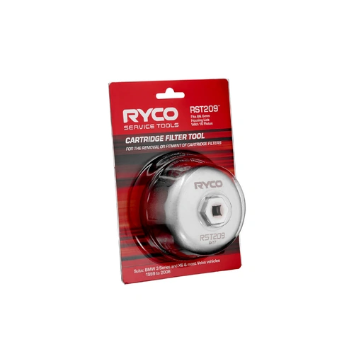 Ryco 86.6mm 16-Flute Cartridge Oil Filter Removal Cup RST209