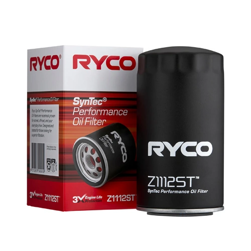 Ryco SynTec Performance Spin-On Oil Filter Z1112ST