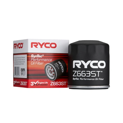 Ryco SynTec Performance Spin-On Oil Filter Z663ST