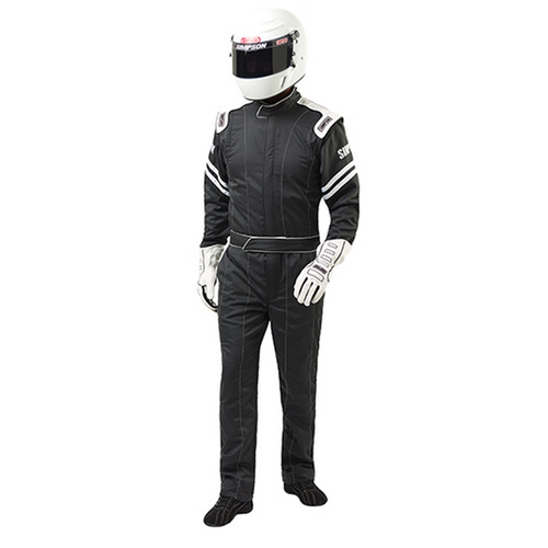 Legend II Suit - Large, Black 1-Piece, SFI.1