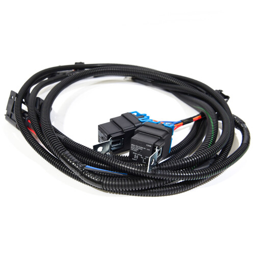 VMP '07-'12 GT500 HEAT EXCHANGER HARNESS FANS (DUAL)