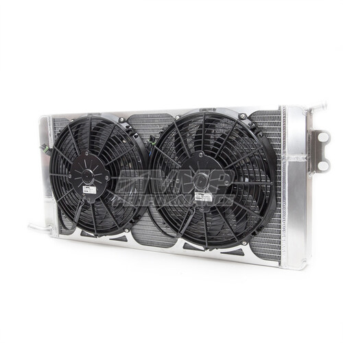 VMP dual fan triple pass heat exchanger for '15+ Mustang