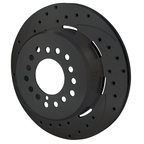 SRP Disc/Drum Rotors for Internal Parking Brakes (R/H) 32 Vane (WB160-9812-BK)