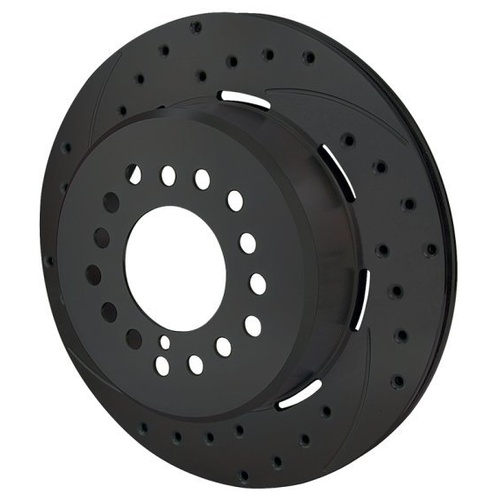 SRP Disc/Drum Rotors for Internal Parking Brakes (L/H) 32 Vane (WB160-9813-BK)