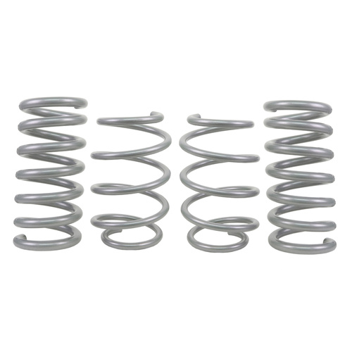 Whiteline Front and Rear Coil Springs - lowered