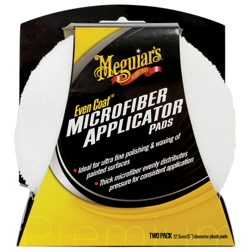 Even-Coat Microfibre Applicator Pads - 2 Pack Size 125 mm/5'' (X3080EU)