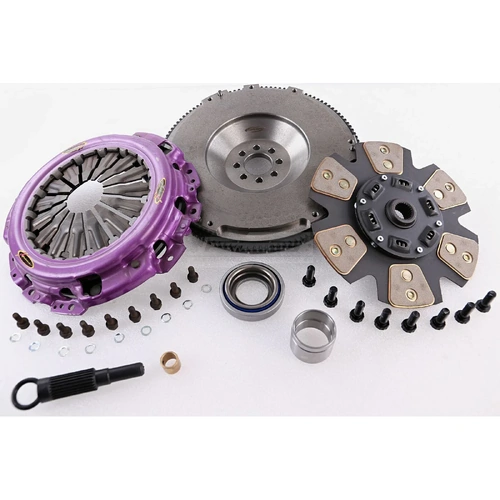 Stage 2R Extra HD Sprung Ceramic Clutch Kit with Single-mass Flywheel