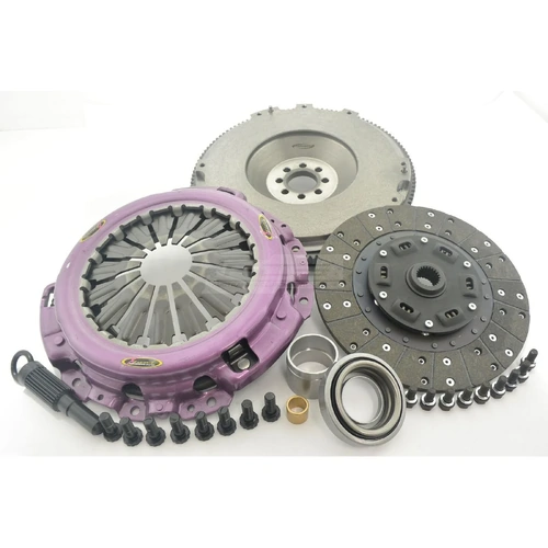 Stage 1 Steel Backed Organic Clutch Kit with Single-mass Flywheel