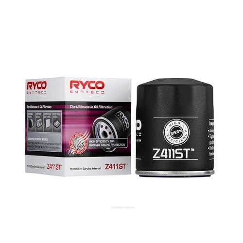 Ryco Syntec Oil Filter (Z411ST)